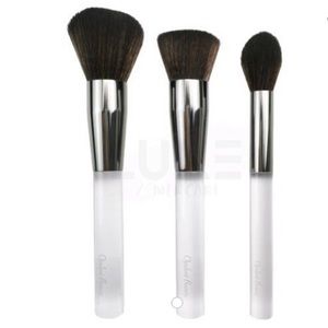 Opulent Beauty Crystal Clear Set of 3 Brushes